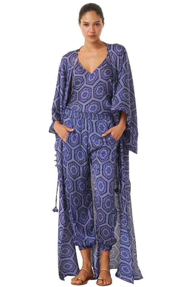 MISA Los Angeles SAYA CAMI TOP Lapis Tile Women Matching Sets