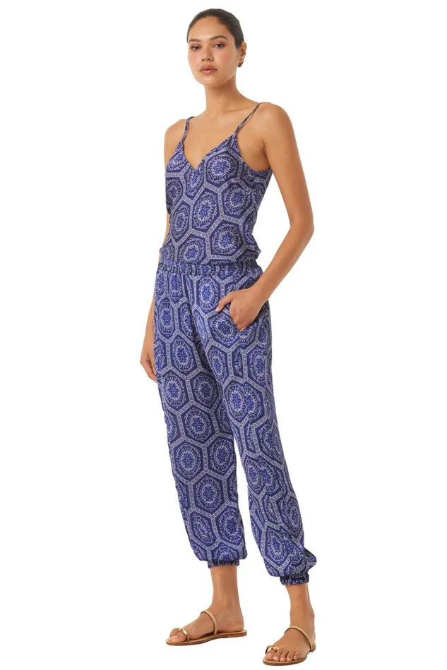 MISA Los Angeles SAYA CAMI TOP Lapis Tile Women Matching Sets