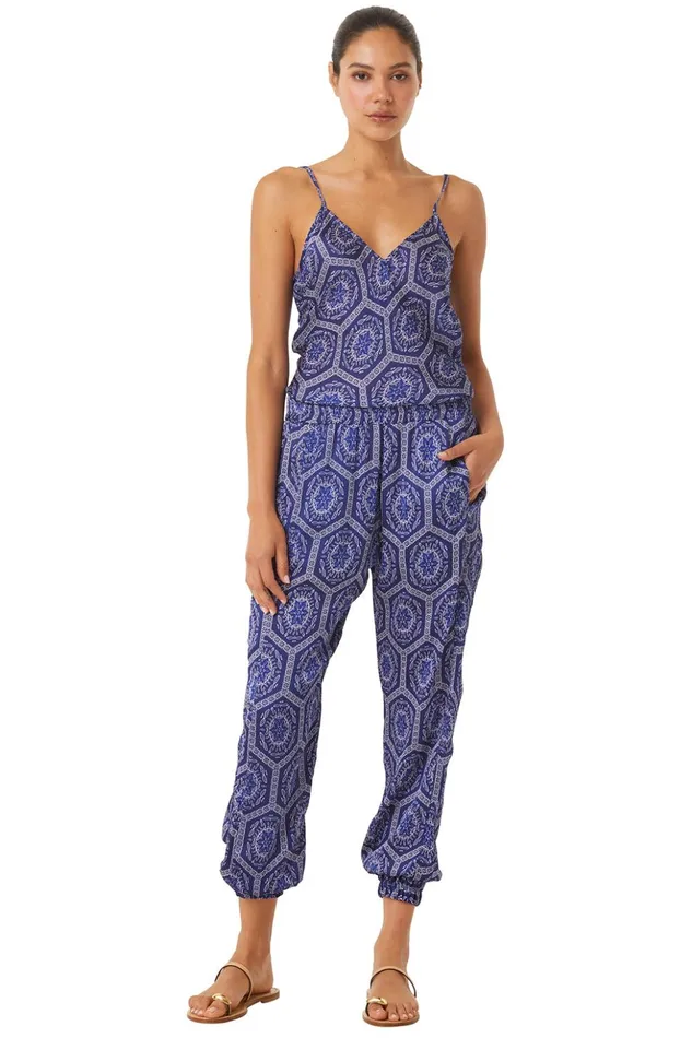 MISA Los Angeles SAYA CAMI TOP Lapis Tile Women Matching Sets