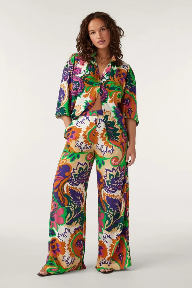 NaomieWideLeg Pants Clothing Baandsh Pants and Jeans