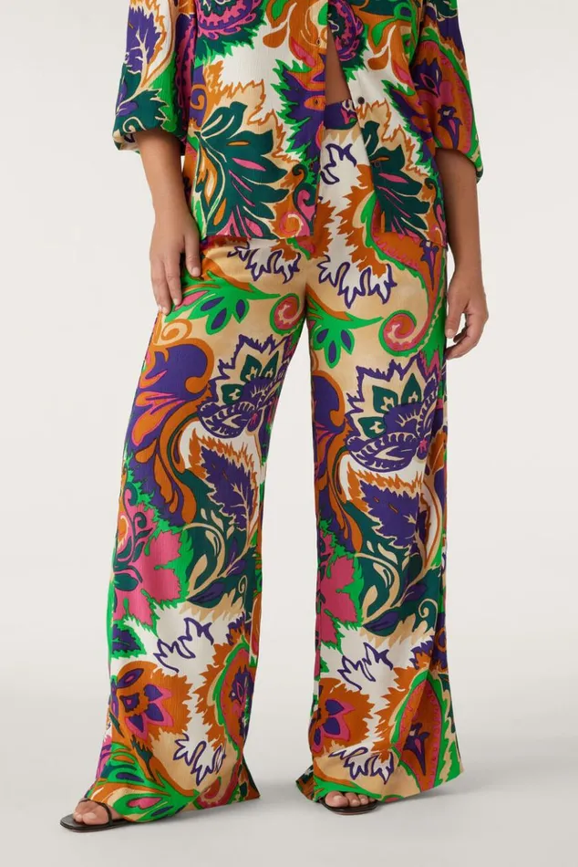 NaomieWideLeg Pants Clothing Baandsh Pants and Jeans