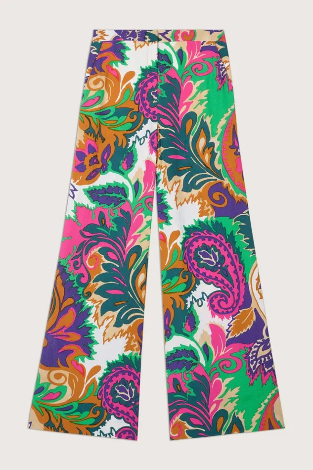 NaomieWideLeg Pants Clothing Baandsh Pants and Jeans
