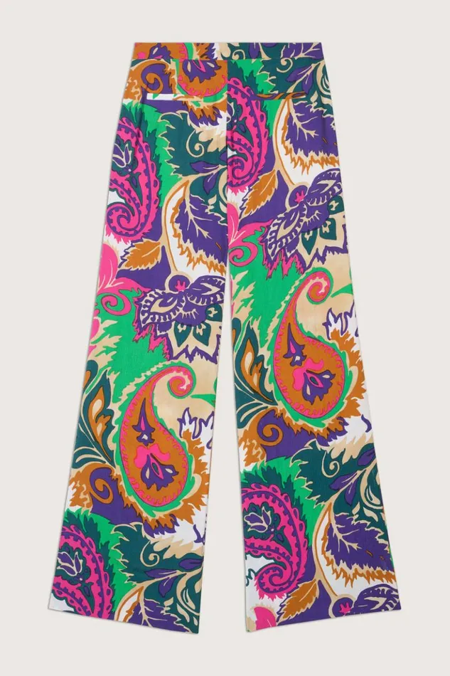 NaomieWideLeg Pants Clothing Baandsh Pants and Jeans