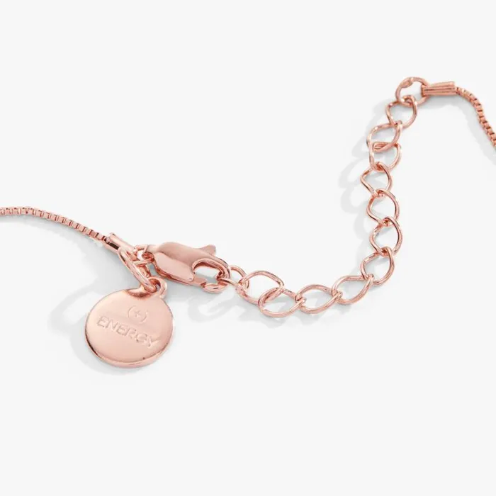 Necklaces Women Alex And Ani Circle Charm Rose Quartz Bead Necklace Shiny Rose Gold