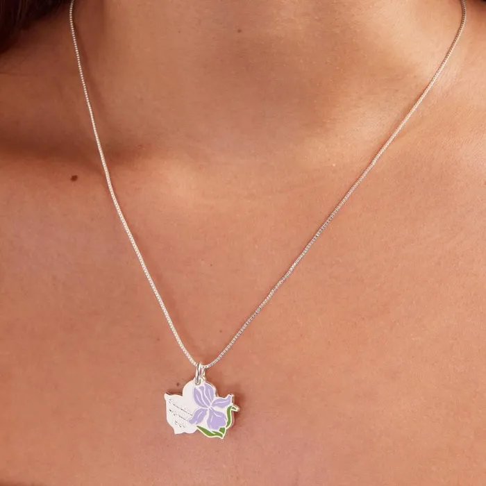 Necklaces Women Alex And Ani Iris Flower 039Friendship Is A Precious Gift039 Necklace Gold