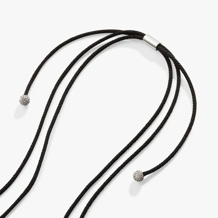 Necklaces Women Alex And Ani Moon Crystal Adjustable Choker Necklace Silver