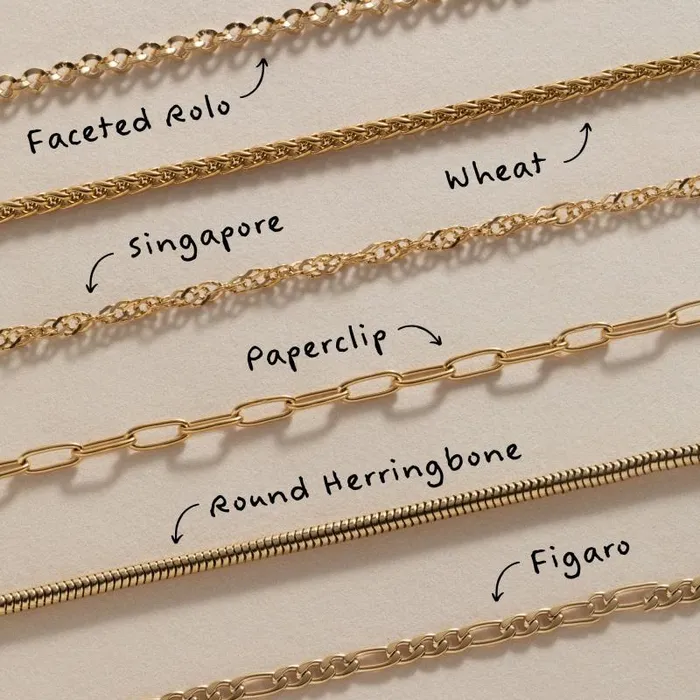Necklaces Women Alex And Ani Round Herringbone Charm and Layering Necklace Stainless Steel Gold