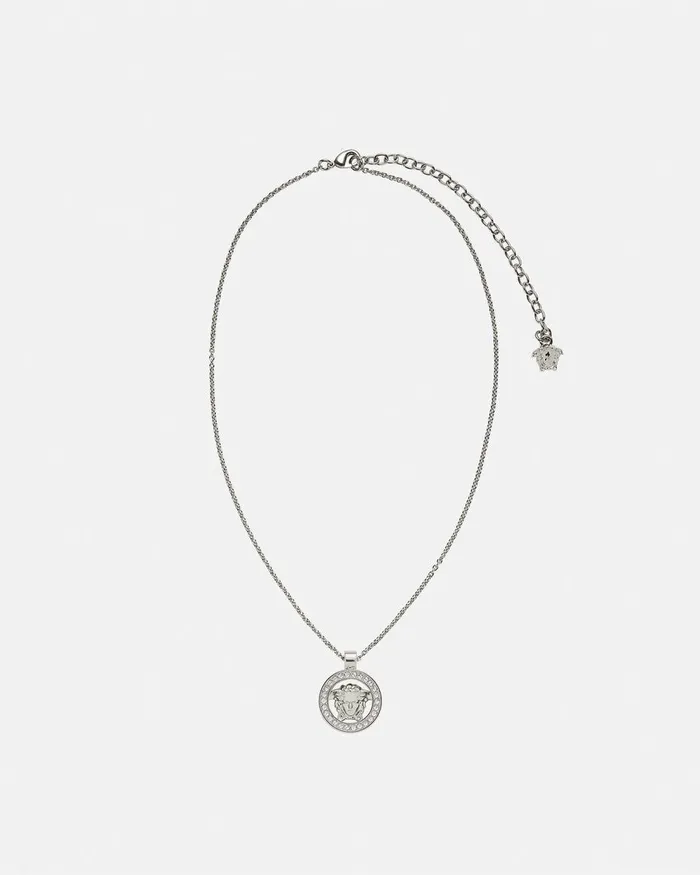 Necklaces Women Versace Medusa 03995 Pendant Necklace Silver