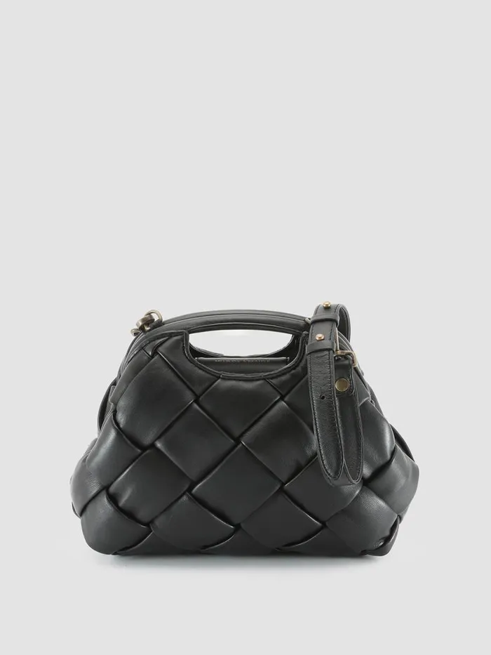Officine Creative Bags HELEN 12 Nero Black Leather Pochette 8211 Women