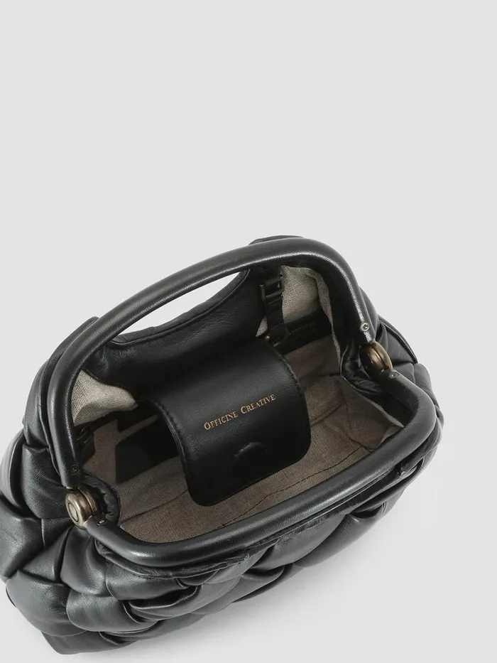 Officine Creative Bags HELEN 12 Nero Black Leather Pochette 8211 Women