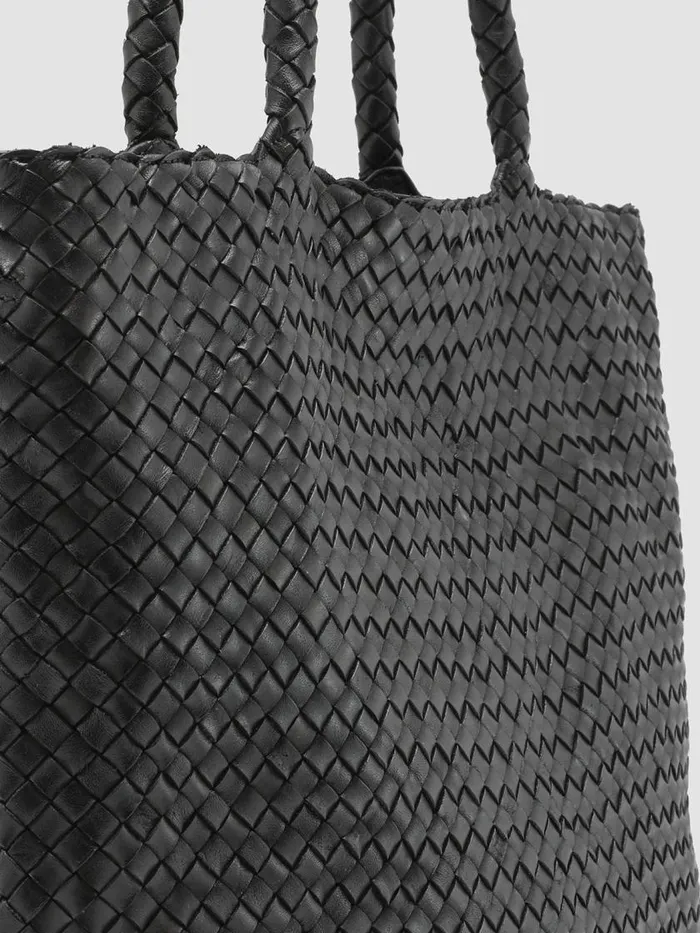 Officine Creative Bags OC CLASS 511 Nero Black Leather Tote Bag 8211 Women