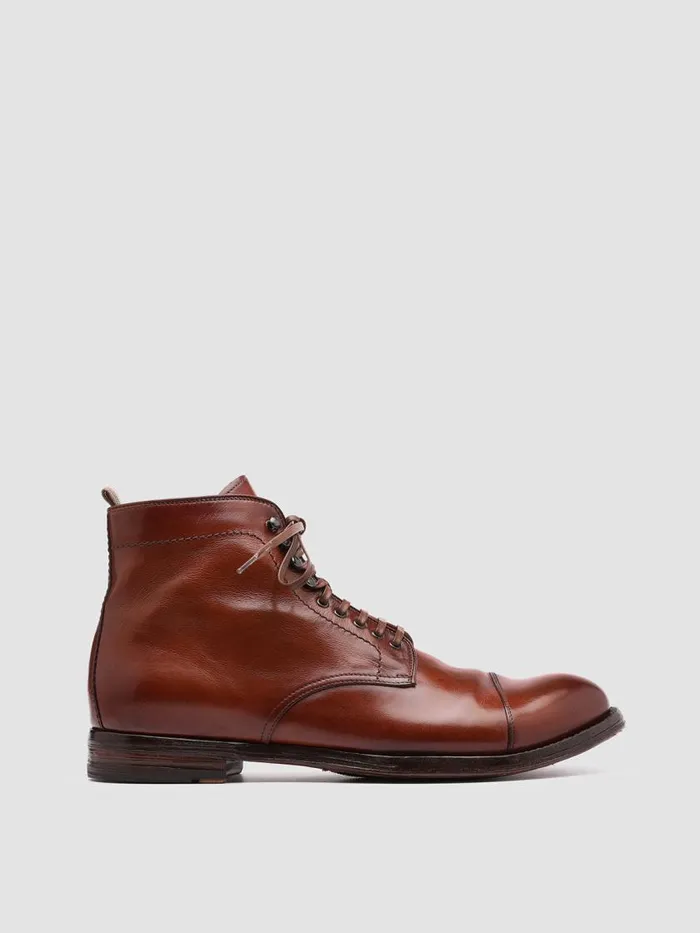 Officine Creative Boots and Ankle Boots ANATOMIA 016 Cuoio Tan Leather Ankle Boots 8211 Men Officine Creative Boots and Ankle Boots ANATOMIA 016 Cuoio Tan Leather Ankle Boots 8211 Men