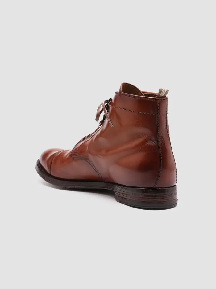 Officine Creative Boots and Ankle Boots ANATOMIA 016 Cuoio Tan Leather Ankle Boots 8211 Men Officine Creative Boots and Ankle Boots ANATOMIA 016 Cuoio Tan Leather Ankle Boots 8211 Men