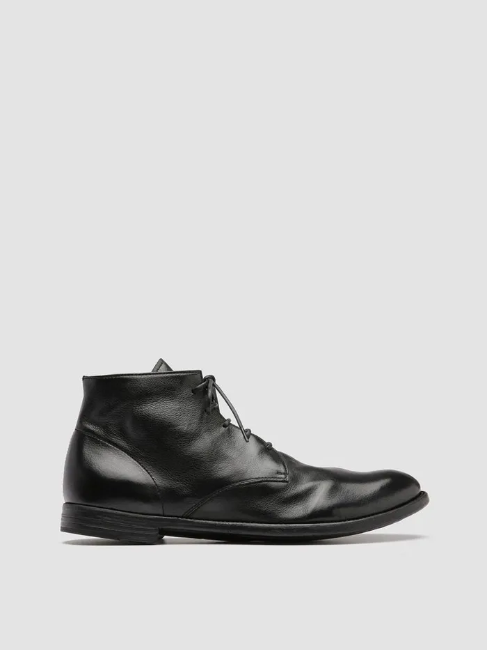 Officine Creative Boots and Ankle Boots ARC 513 Nero Black Leather Ankle Boots 8211 Men Officine Creative Boots and Ankle Boots ARC 513 Nero Black Leather Ankle Boots 8211 Men