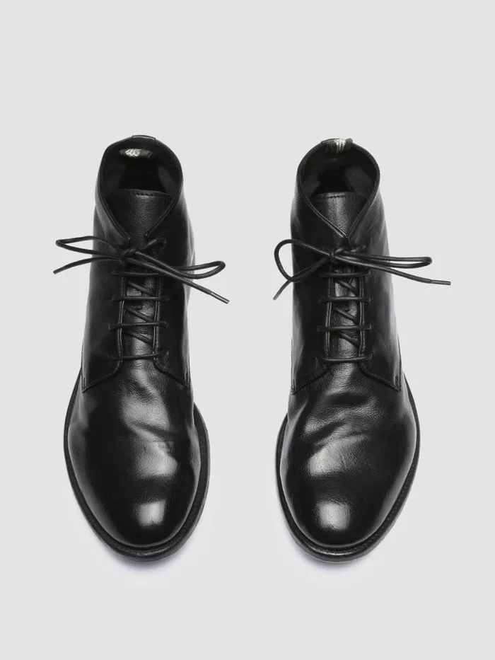Officine Creative Boots and Ankle Boots ARC 513 Nero Black Leather Ankle Boots 8211 Men Officine Creative Boots and Ankle Boots ARC 513 Nero Black Leather Ankle Boots 8211 Men