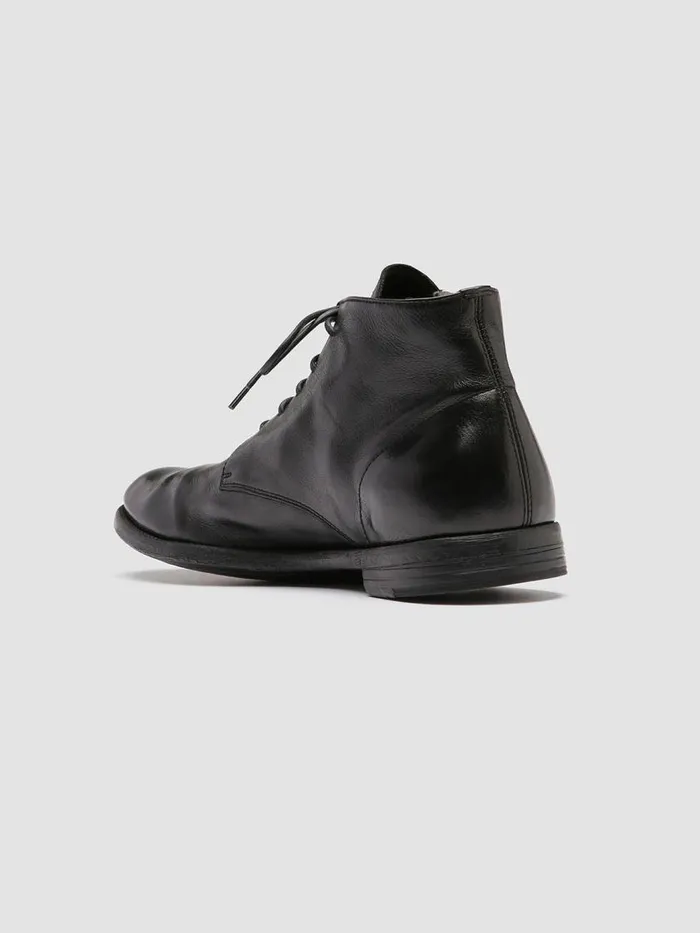 Officine Creative Boots and Ankle Boots ARC 513 Nero Black Leather Ankle Boots 8211 Men Officine Creative Boots and Ankle Boots ARC 513 Nero Black Leather Ankle Boots 8211 Men