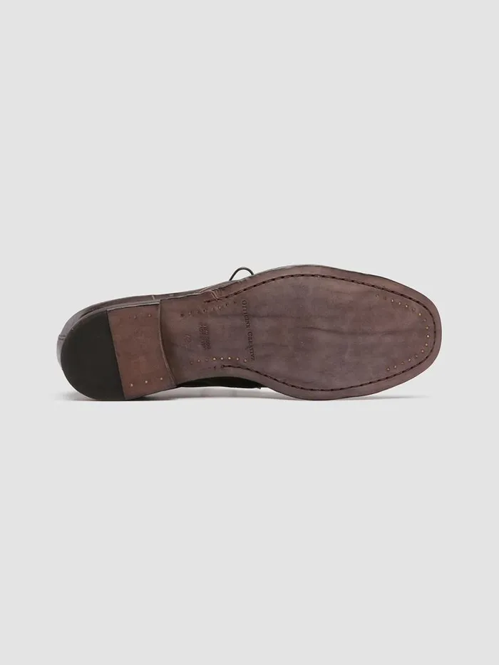 Officine Creative Boots and Ankle Boots STEREO 004 Testa Di Moro Brown Leather Ankle Boots 8211 Men Officine Creative Boots and Ankle Boots STEREO 004 Testa Di Moro Brown Leather Ankle Boots 8211 Men