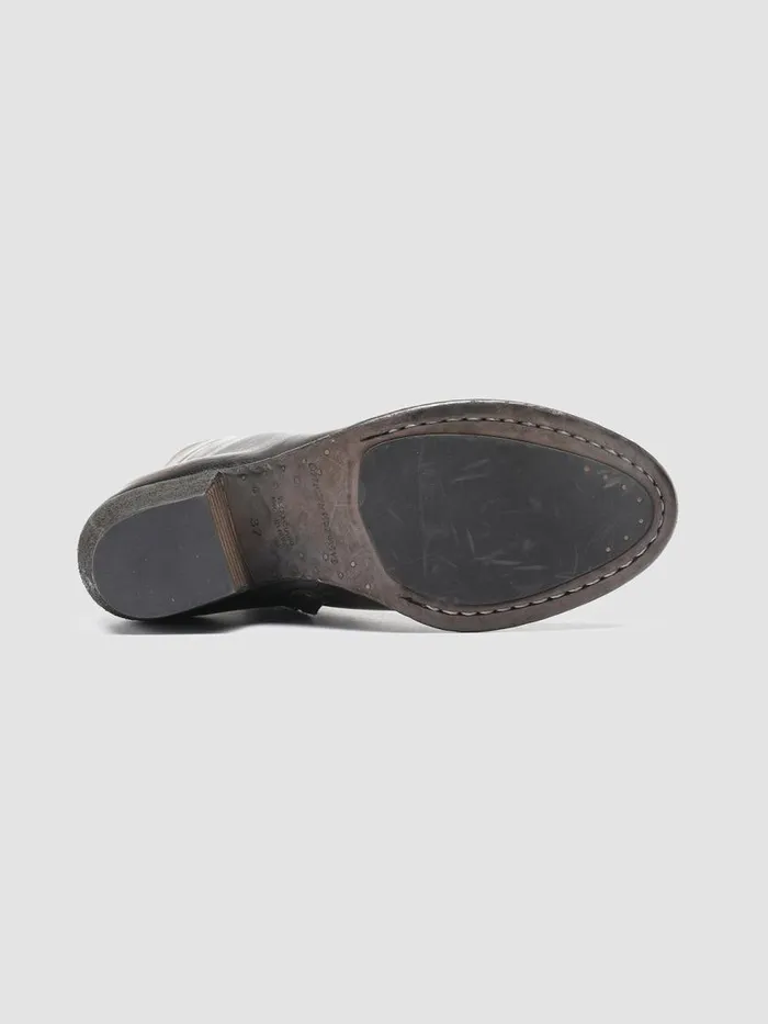 Officine Creative Boots and Booties SHERRY 003 CaffeSupernero Brown Leather Ankle Boots 8211 Women Officine Creative Boots and Booties SHERRY 003 CaffeSupernero Brown Leather Ankle Boots 8211 Women