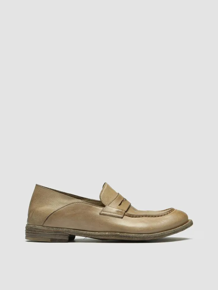 Officine Creative Loafers LEXIKON 516 Taupe Taupe Leather Loafers 8211 Women