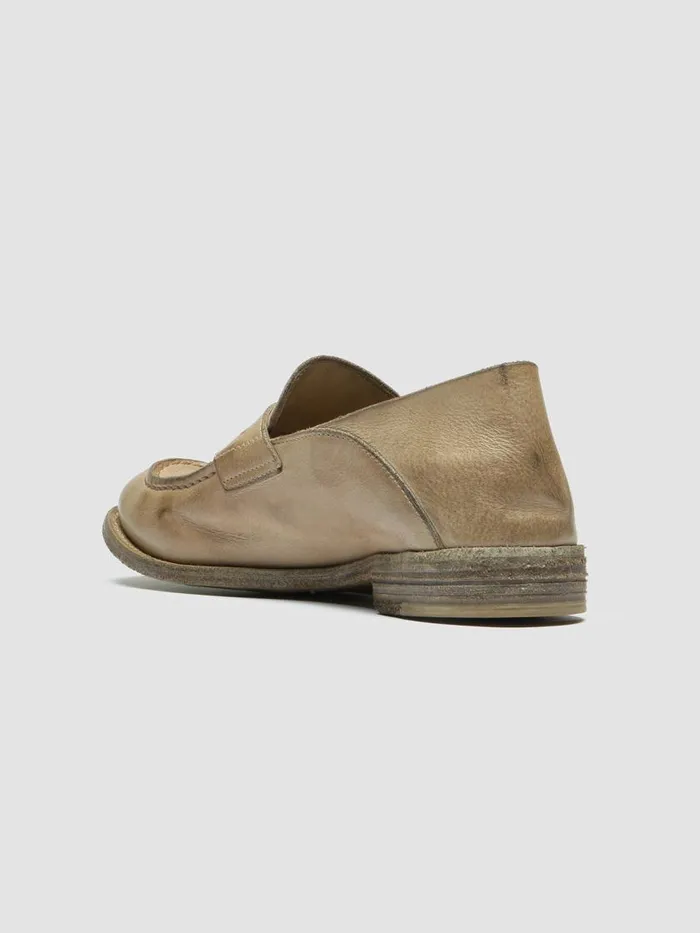Officine Creative Loafers LEXIKON 516 Taupe Taupe Leather Loafers 8211 Women Officine Creative Loafers LEXIKON 516 Taupe Taupe Leather Loafers 8211 Women