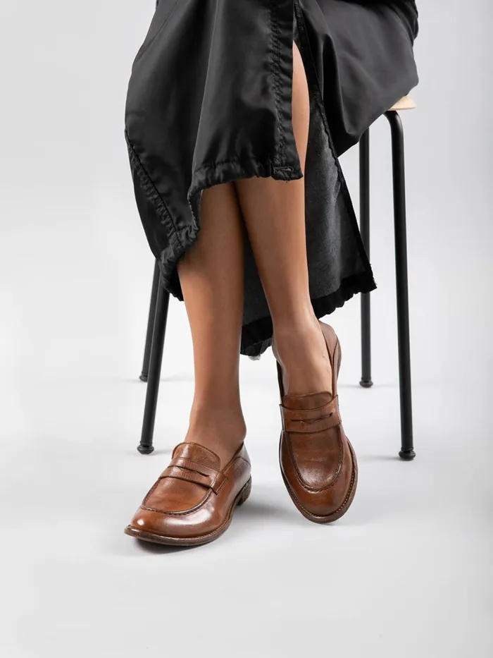 Officine Creative Loafers LEXIKON 516 Taupe Taupe Leather Loafers 8211 Women Officine Creative Loafers LEXIKON 516 Taupe Taupe Leather Loafers 8211 Women