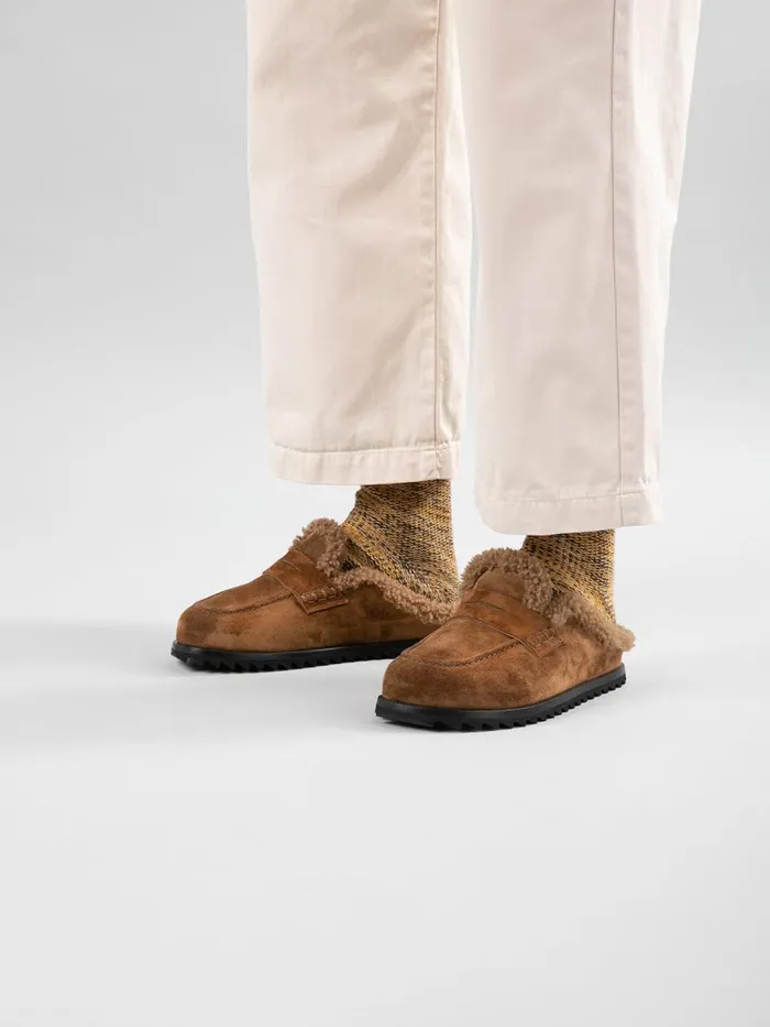 Officine Creative Mules PELAGIE D039HIVER 007 Khaki Green Suede Mule Sandals 8211 Women Officine Creative Mules PELAGIE D039HIVER 007 Khaki Green Suede Mule Sandals 8211 Women