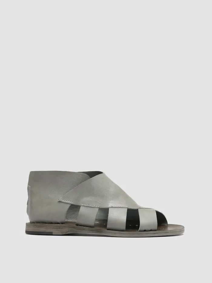 Officine Creative Sandals ITACA 032 See Weed Grey Leather Sandals 8211 Women
