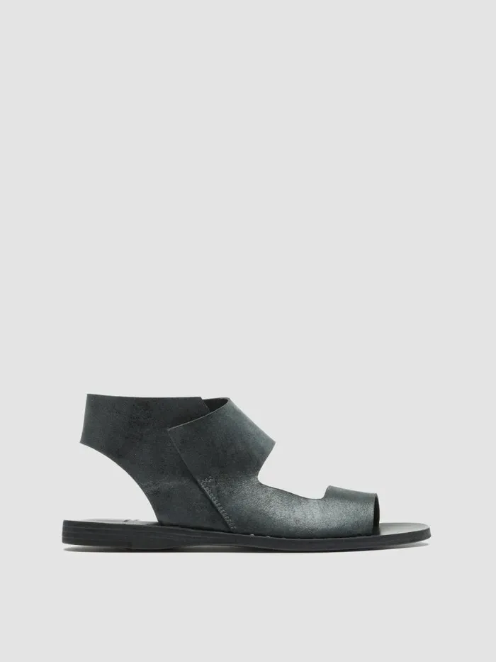 Officine Creative Sandals ITACA 039Nero Black Leather Sandals 8211 Women