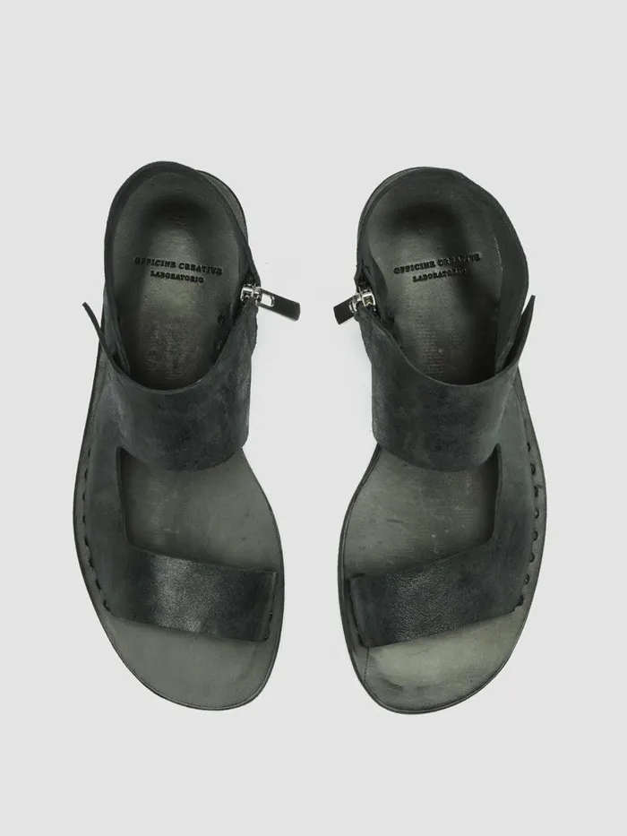 Officine Creative Sandals ITACA 039Nero Black Leather Sandals 8211 Women