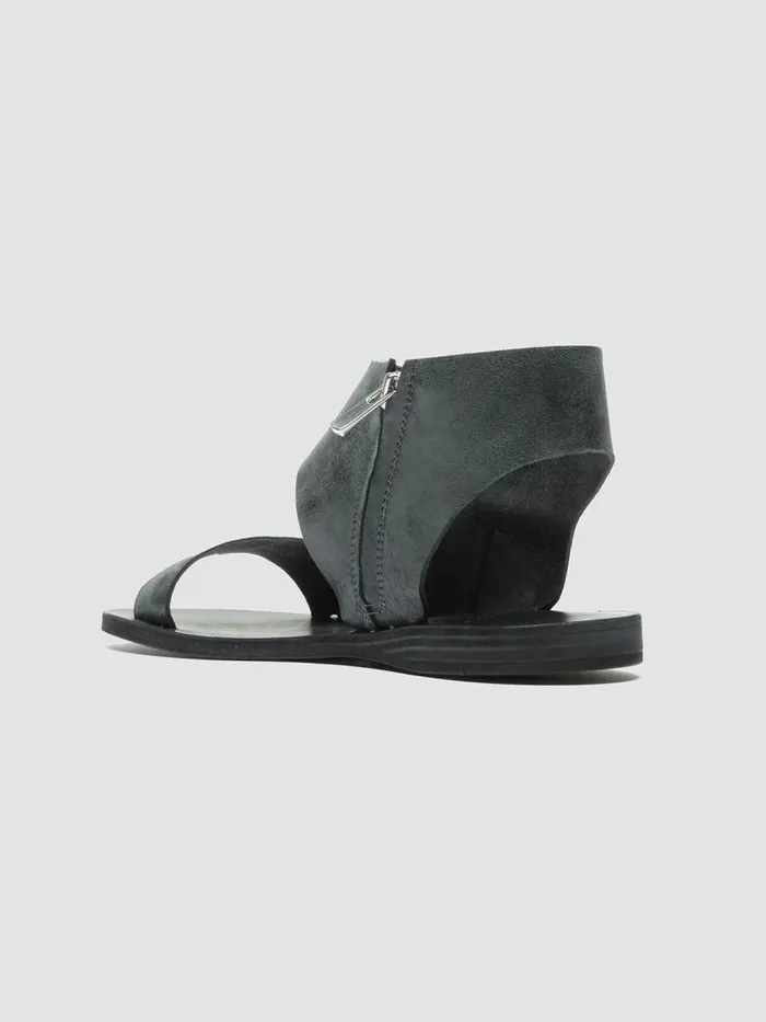 Officine Creative Sandals ITACA 039Nero Black Leather Sandals 8211 Women