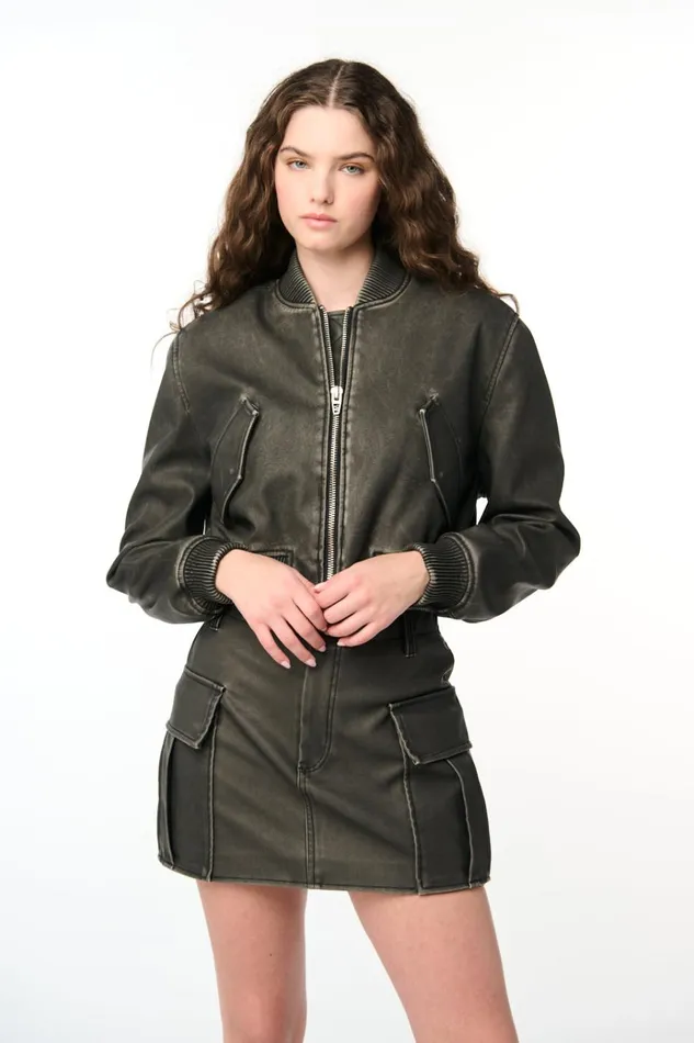 On Track Bomber Women BLANK NYC Jackets