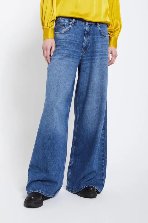 Ottod039Ame Jeans Wide Low Rise Women Denim