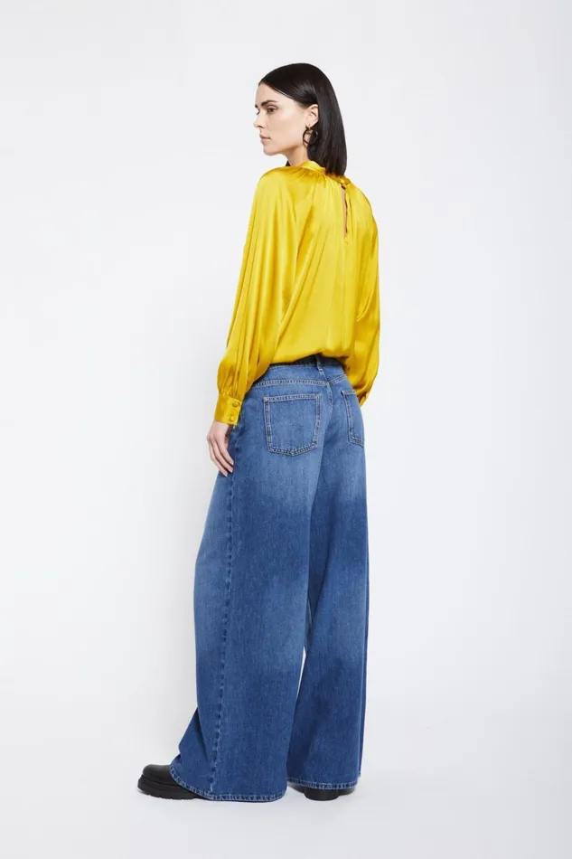 Ottod039Ame Jeans Wide Low Rise Women Denim