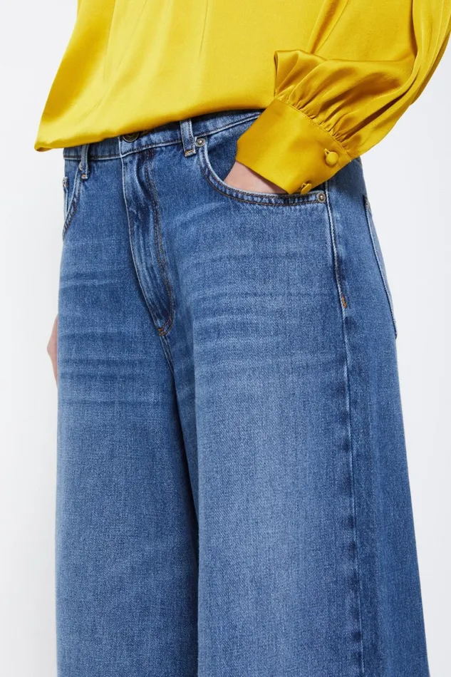 Ottod039Ame Jeans Wide Low Rise Women Denim