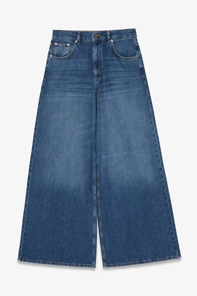 Ottod039Ame Jeans Wide Low Rise Women Denim