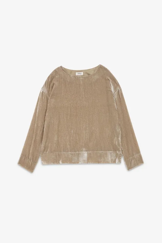 Ottod039Ame Velvet Blouse Women Shirts and Blouses
