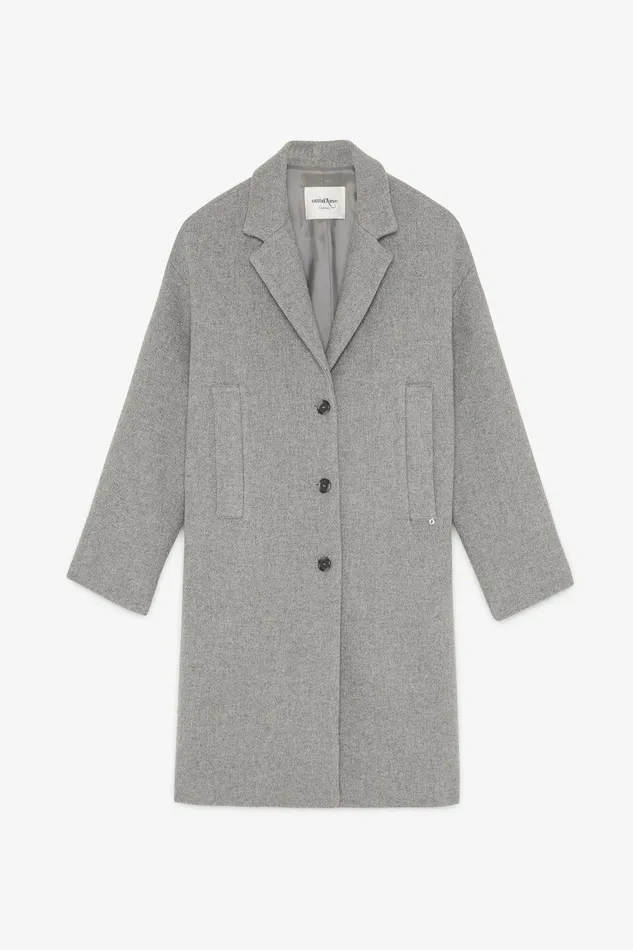 Ottod039Ame Woolblend Midi Coat Women Coats