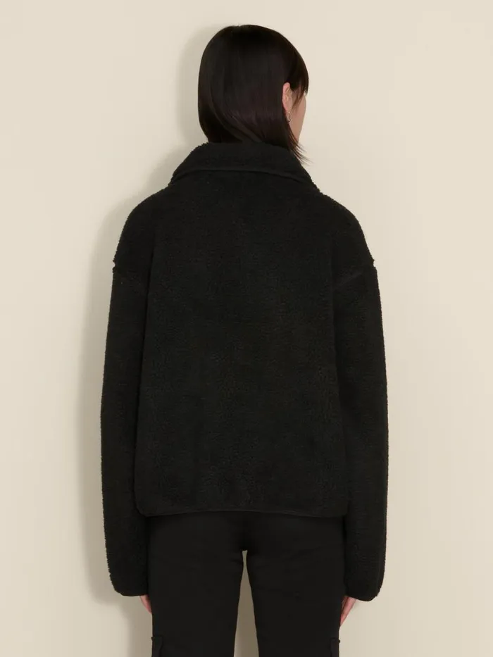 Outerwear Women Holzweiler Dua Fleece Jacket Black