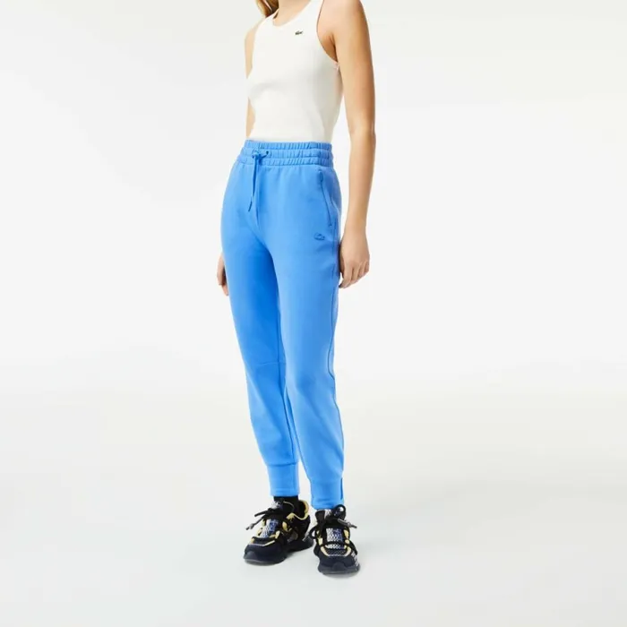 Pants and Leggings Women Lacoste Women039s Cotton Jersey Joggers Ethereal Blue L99