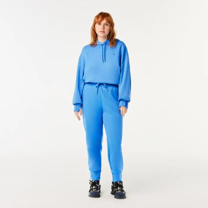 Pants and Leggings Women Lacoste Women039s Cotton Jersey Joggers Ethereal Blue L99