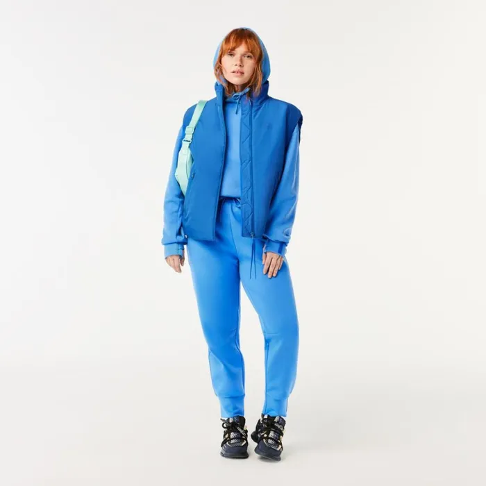 Pants and Leggings Women Lacoste Women039s Cotton Jersey Joggers Ethereal Blue L99