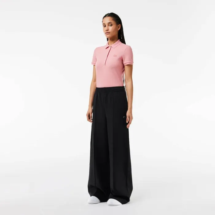 Pants and Leggings Women Lacoste Women039s Double Face Sweatpants Black 031