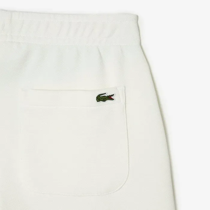 Pants and Leggings Women Lacoste Womens Blended Cotton Sweatpants White 70v