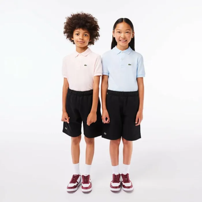 Pants and Shorts Kids Lacoste Kids039 Organic Brushed Cotton Fleece Shorts Black 031 Pants and Shorts Kids Lacoste Kids039 Organic Brushed Cotton Fleece Shorts Black 031