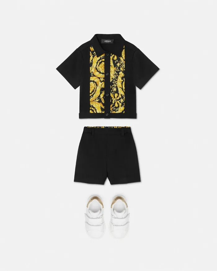 Pants Kids Versace Baby Shorts Black