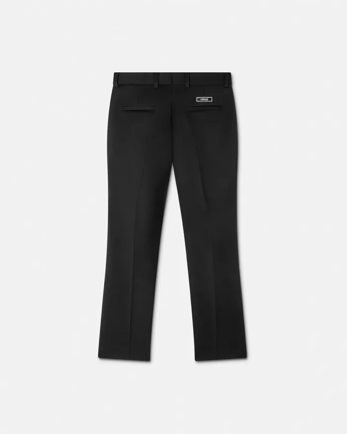 Pants Kids Versace WoolBlend Pants Black