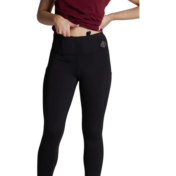 Pants Women Justin Boots Justin Conceal Carry Leggings Black