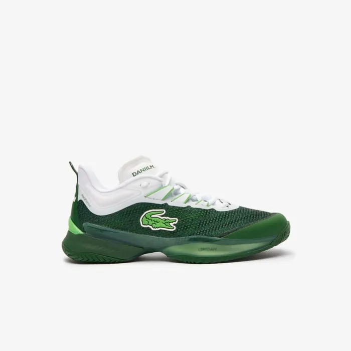 Performance Men Lacoste Men039s Daniil Medvedev AGLT23 Ultra Tennis Shoes Dk Grnwht 2d2