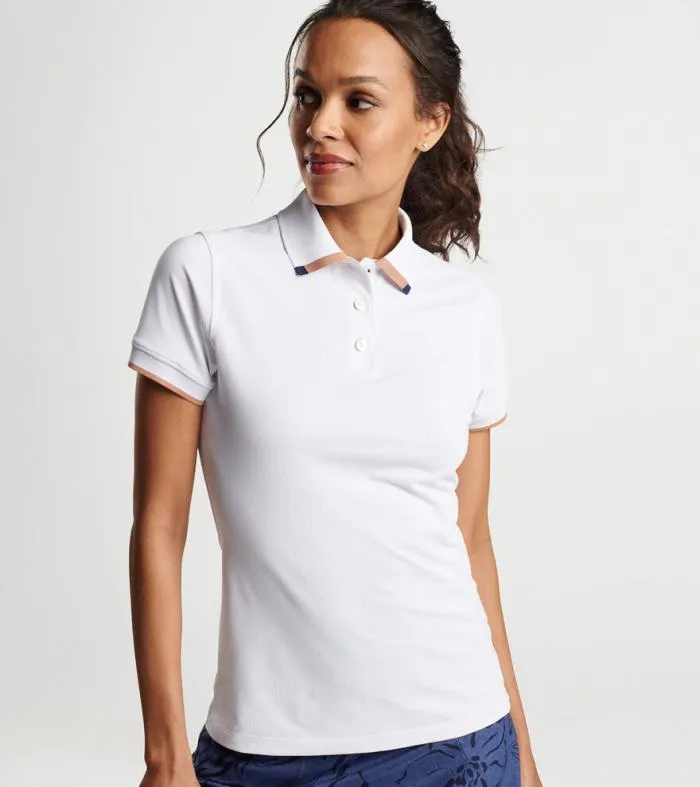 Peter Millar Polos 038 Shirts GolfWomen Whitworth Sport Mesh Polo