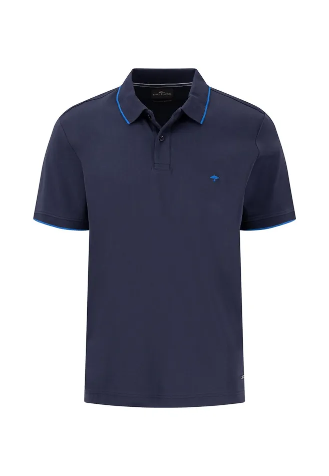 Polo Shirt Men FYNCHHATTON Polo Shirt Made Of Cotton With Subtle Contrast Details Navywhiteasphaltblack Polo Shirt Men FYNCHHATTON Polo Shirt Made Of Cotton With Subtle Contrast Details Navywhiteasphaltblack